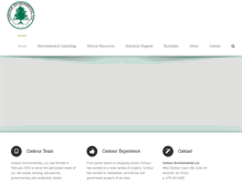 Tablet Screenshot of contourenv.com